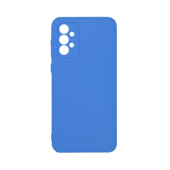 Soft Silicone Case with Camera Shield for Samsung Galaxy A52 4G/A52 5G/A52S Blue