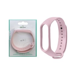 Bracelete de Silicona para Smartwatch Xiaomi Mi Band M3/M4/M5/M6/M7 Rosa Bracelete de Silicona para Smartwatch Xiaomi Mi Band M3/M4/M5/M6/M7 Rosa