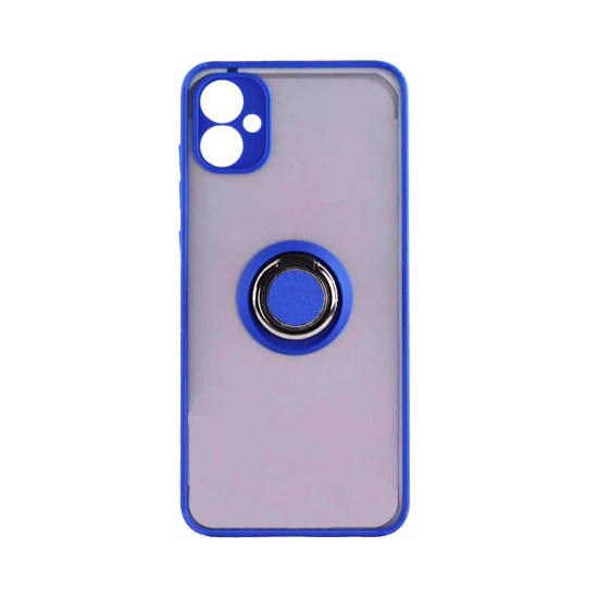 Case with Support Ring for Samsung Galaxy A05 4G Smoked Blue