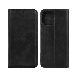 Capa Flip de Couro com Bolso Interno para Oppo Find X3 Pro Preto Capa Flip de Couro com Bolso Interno para Oppo Find X3 Pro Preto
