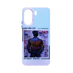 Capa Duro Designer para Xiaomi Redmi 13C/Poco C65 Vermelho Capa Duro Designer para Xiaomi Redmi 13C/Poco C65 Vermelho