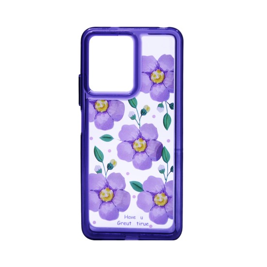 Designer Hard Case for Xiaomi Redmi Note 12 4G/Note 12 5G/Poco X5 Purple