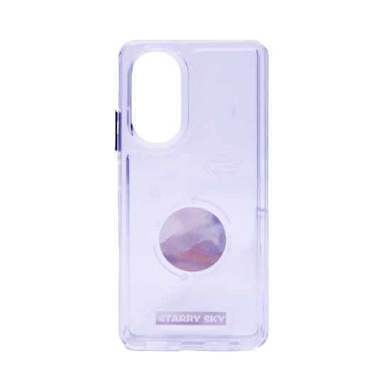 Designer Hard Case for Oppo A58 4G Transparent