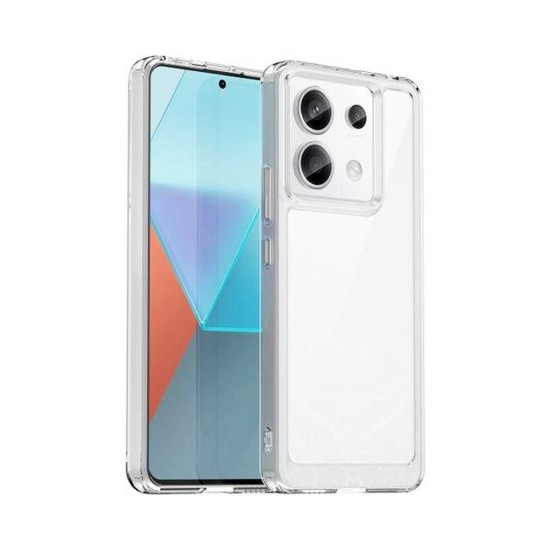 Hard Silicone Case for Xiaomi Redmi Note 13 Pro 4G Transparent