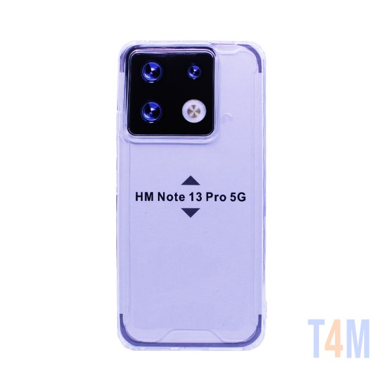 Funda de Silicona Dura Xiaomi Redmi Note 13 Pro 5G/Poco X6 5G Transparente