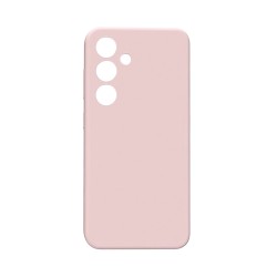 Funda de Silicona con Marco de Cámara para Samsung Galaxy S24 Plus Rosa Funda de Silicona con Marco de Cámara para Samsung Galaxy S24 Plus Rosa