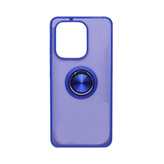 Case with Support Ring for Xiaomi Redmi Note 13 4G Smoked Blue