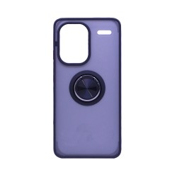 Capa com Anel de Suporte para Xiaomi Redmi Note 13 Pro Plus 5G Preto Fumado Capa com Anel de Suporte para Xiaomi Redmi Note 13 Pro Plus 5G Preto Fumado