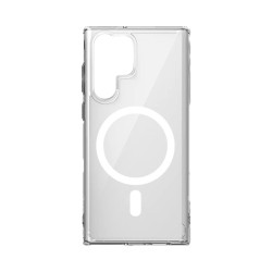 Funda de Silicona Magnética para Samsung Galaxy S24 Ultra Transparente Funda de Silicona Magnética para Samsung Galaxy S24 Ultra Transparente