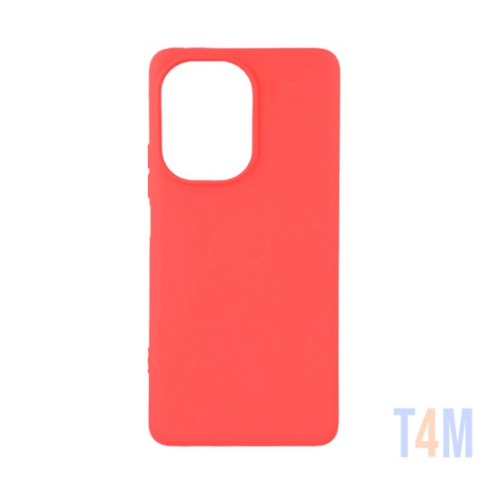 Funda de Silicona Para Xiaomi Redmi Note 13 4G Rojo