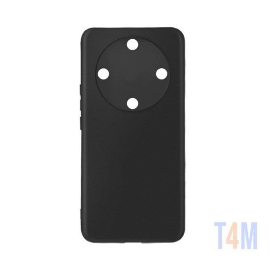 Capa de Silicone com Moldura de Câmera para Huawei Honor X9A/Honor Magic5 Lite Preto