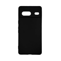 Capa de Silicone com Moldura de Câmera para Google Pixel 7 Preto Capa de Silicone com Moldura de Câmera para Google Pixel 7 Preto