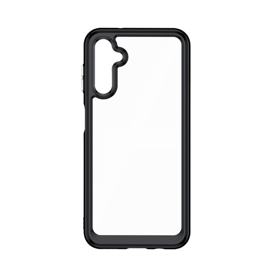 Transparent Silicone Case for Samsung Galaxy A35 5G Black