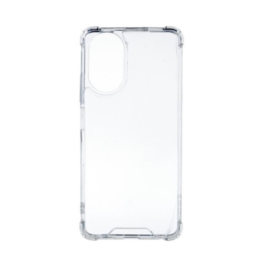 Hard Silicone Case with Camera Shield for Realme C67 4G Transparent