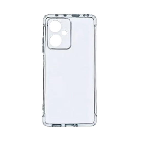 Hard Silicone Case with Camera Shield for Oppo A79 5G Transparent