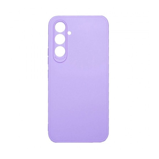 Soft Silicone Case with Camera Shield for Samsung Galaxy A05S Purple