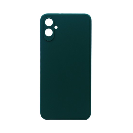 Soft Silicone Case with Camera Shield for Samsung Galaxy A05 Green