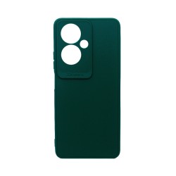Capa de Silicone Macio com Moldura de Câmera para Oppo A79 5G Verde Capa de Silicone Macio com Moldura de Câmera para Oppo A79 5G Verde