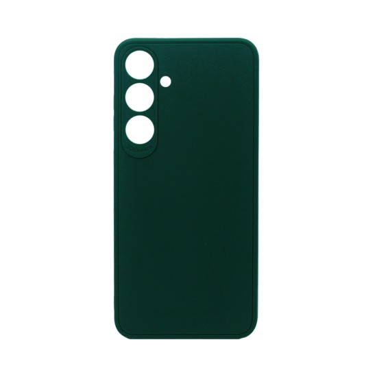 Soft Silicone Case with Camera Shield for Samsung Galaxy A05S Green