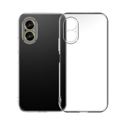 Capa de Silicone Macio com Moldura de Câmera para Realme C67 4G Transparente Capa de Silicone Macio com Moldura de Câmera para Realme C67 4G Transparente