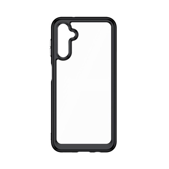 Transparent Silicone Case for Samsung Galaxy A05S Black