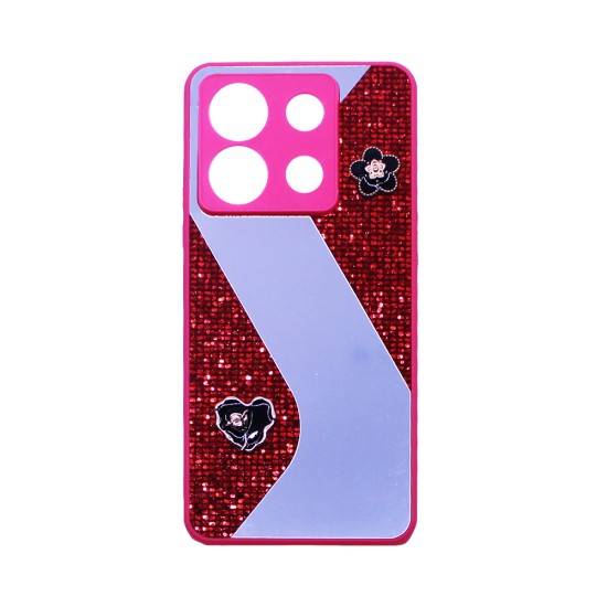 Designer Hard Case for Xiaomi Redmi Note 13 Pro 5G Red