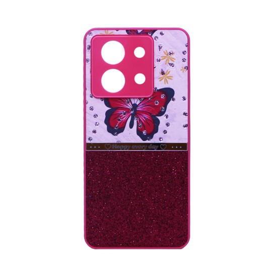 Designer Hard Case for Xiaomi Redmi Note 13 5G Red