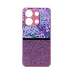 Capa Duro Designer para Xiaomi Redmi Note 13 4G Rosa Capa Duro Designer para Xiaomi Redmi Note 13 4G Rosa