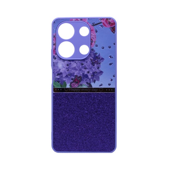 Designer Hard Case for Xiaomi Redmi Note 13 4G Purple