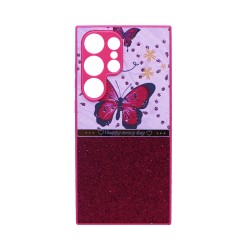 Capa Duro Designer para Samsung Galaxy S24 Ultra Vermelho Capa Duro Designer para Samsung Galaxy S24 Ultra Vermelho