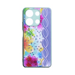 Capa Duro Designer para Xiaomi Redmi Note 13 4G Verde Capa Duro Designer para Xiaomi Redmi Note 13 4G Verde
