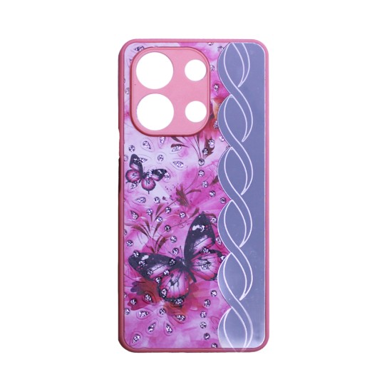 Designer Hard Case for Xiaomi Redmi Note 13 4G Pink