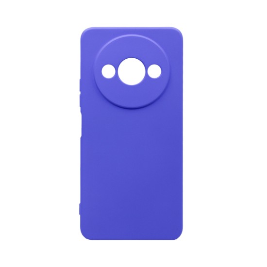 Silicone Case with Camera Shield for Xiaomi Redmi A3 Purple