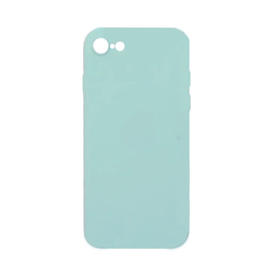 Silicone Case with Camera Shield for Apple iPhone 7/iPhone 8 Sea Green