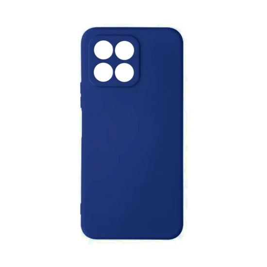 Silicone Case with Camera Shield for Huawei Honor 70 Lite Blue