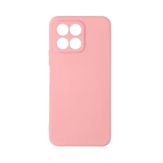 Silicone Case with Camera Shield for Huawei Honor 70 Lite Pink