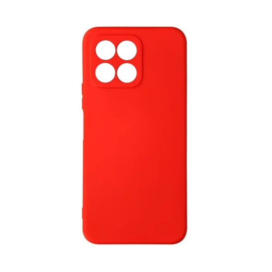 Silicone Case with Camera Shield for Huawei Honor 70 Lite Red