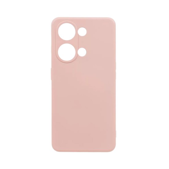 Silicone Case with Camera Shield for Xiaomi Redmi Note 13 Pro 4G/Poco M6 Pro Pink