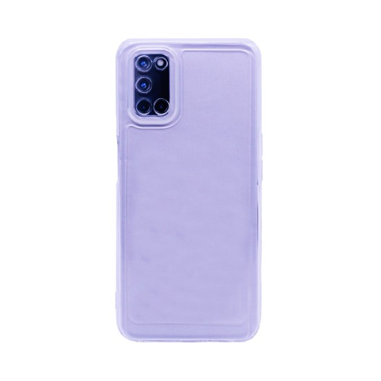 Soft Silicone Case with Camera Shield for Oppo A52/A72/A92 Transparent