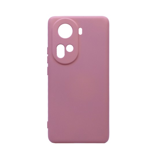 Silicone Case with Camera Shield for Oppo Reno11 5G Pink