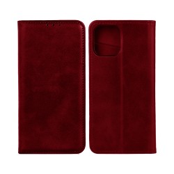 Leather Flip Cover with Internal Pocket for Apple iPhone 11 Pro Max Red