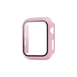 Cover+Tempered Glass for Apple iwatch Series 42mm Pink Cover+Tempered Glass for Apple iwatch Series 42mm Pink