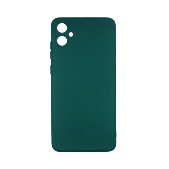 Silicone Case with Camera Shield for Samsung Galaxy A05 Green