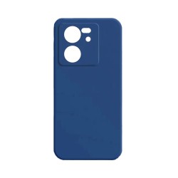 Capa de Silicone com Moldura de Câmera para Xiaomi 13T/13T Pro Azul Capa de Silicone com Moldura de Câmera para Xiaomi 13T/13T Pro Azul