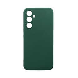 Capa de Silicone com Moldura de Câmera para Samsung Galaxy A25 5G Verde Capa de Silicone com Moldura de Câmera para Samsung Galaxy A25 5G Verde