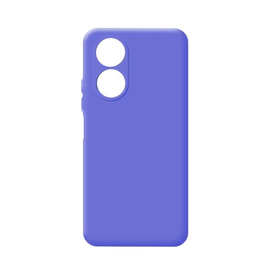 Silicone Case with Camera Shield for Huawei Honor X7 Purple