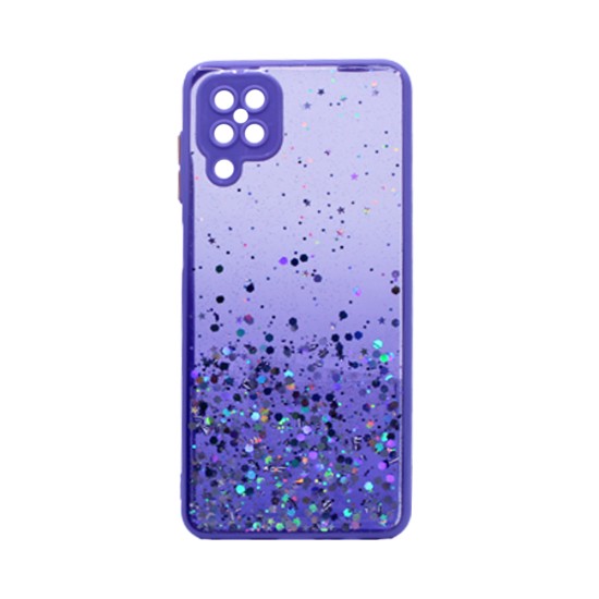 Designer Hard Case for Samsung Galaxy A12 Purple