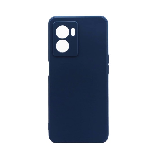 Silicone Case with Camera Shield for Oppo A57/A57s Blue