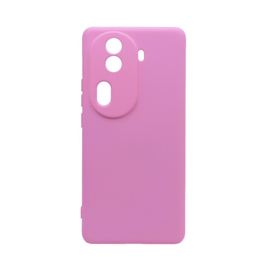 Silicone Case with Camera Shield for Oppo Reno11 Pro Pink