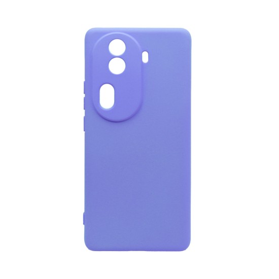 Silicone Case with Camera Shield for Oppo Reno11 Pro Purple